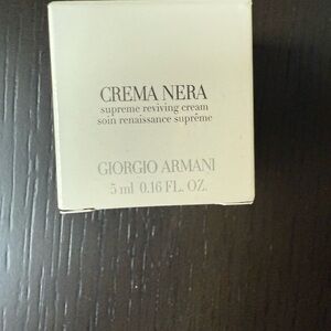Giorgio Armani Crema Nera Supreme Reviving Cream - 5 mL NIB